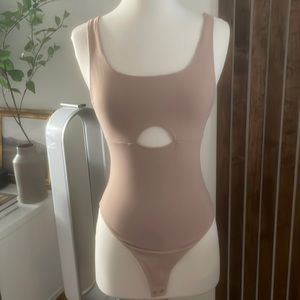 Beige bodysuit